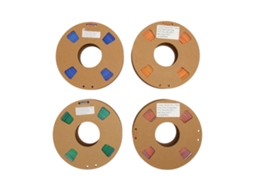 Filamento Pla 3d 1.75mm 4 Piezas Colores Triple Para Impresora 200-220°c