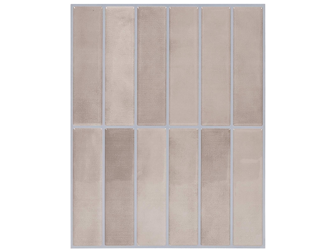 Vidaxl Azulejo Retangular 10 Unid. Bege Café 29 X 23 X 0,08 Cm