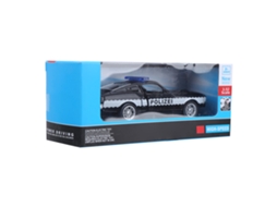 Ats modelo de Carro de Liga 1:32 com Função de Recuo, Luz e Som Brinquedo para Crianças (preto)