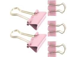 Conjunto de 5 prendedores de macarrão Sewacc, prendedores executivos para macarrão, artigos de papelaria práticos para arquivos.