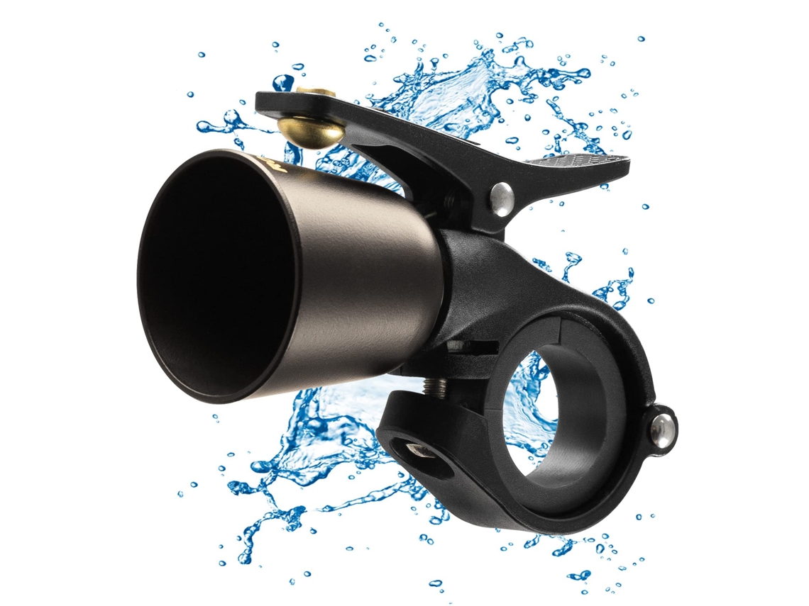 Campainha Clássica para Bicicleta, em Cobre, Cor e Titânio, Acessório de Segurança para Mtb, Estrada, Scooter e Uso Infantil Ou Adulto AQUAFORGE
