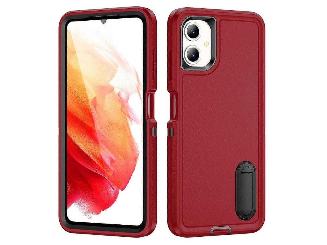 Capa De Silicone Híbrida Para Pc Resistente Com Suporte
