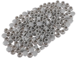 Beaupretty Conjunto De 300 Tampões Plástico Redondos 10mm Para Cobrir Furos Dobradiças Em Móveis E Prateleiras Design