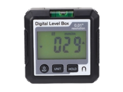 Medidor De Ângulos Digital Laxiscreed Com Base Magnética E Alcance De 4x90 Graus