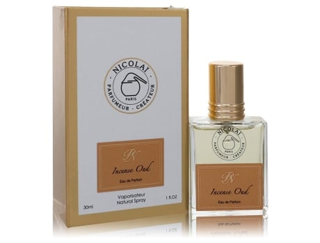 Eau De Parfum Nicolai Incense Oud by Nicolai Spray (Unisex) 1 oz (30 ml)