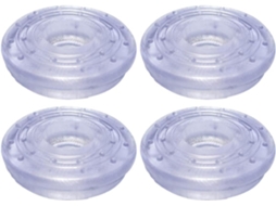 Conjunto De 4 Travesseiros De Borracha Antiderrapante Para Barra De Exercícios
