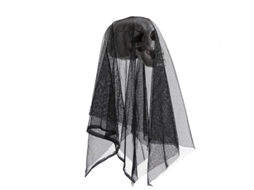 1 Peça de Decoração de Caveira Suspensa com Brilho para Decoração de Halloween ALLINLESS