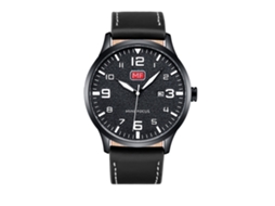 Reloj Deportivo Hombre De Metal Impermeable Con Correa Ajustable Fashion