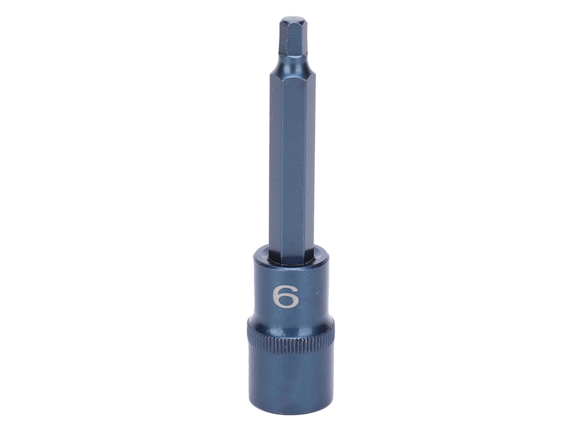 Chave de Parafuso Elétrico de Aço S2 com Bits Estrela e Hexagonal 100x6mm | S/MARCA
