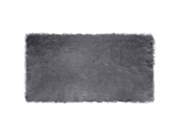 Vidaxl Tapete De De Ovelha Sintética Tafalla Antracite 80 X 150 Cm