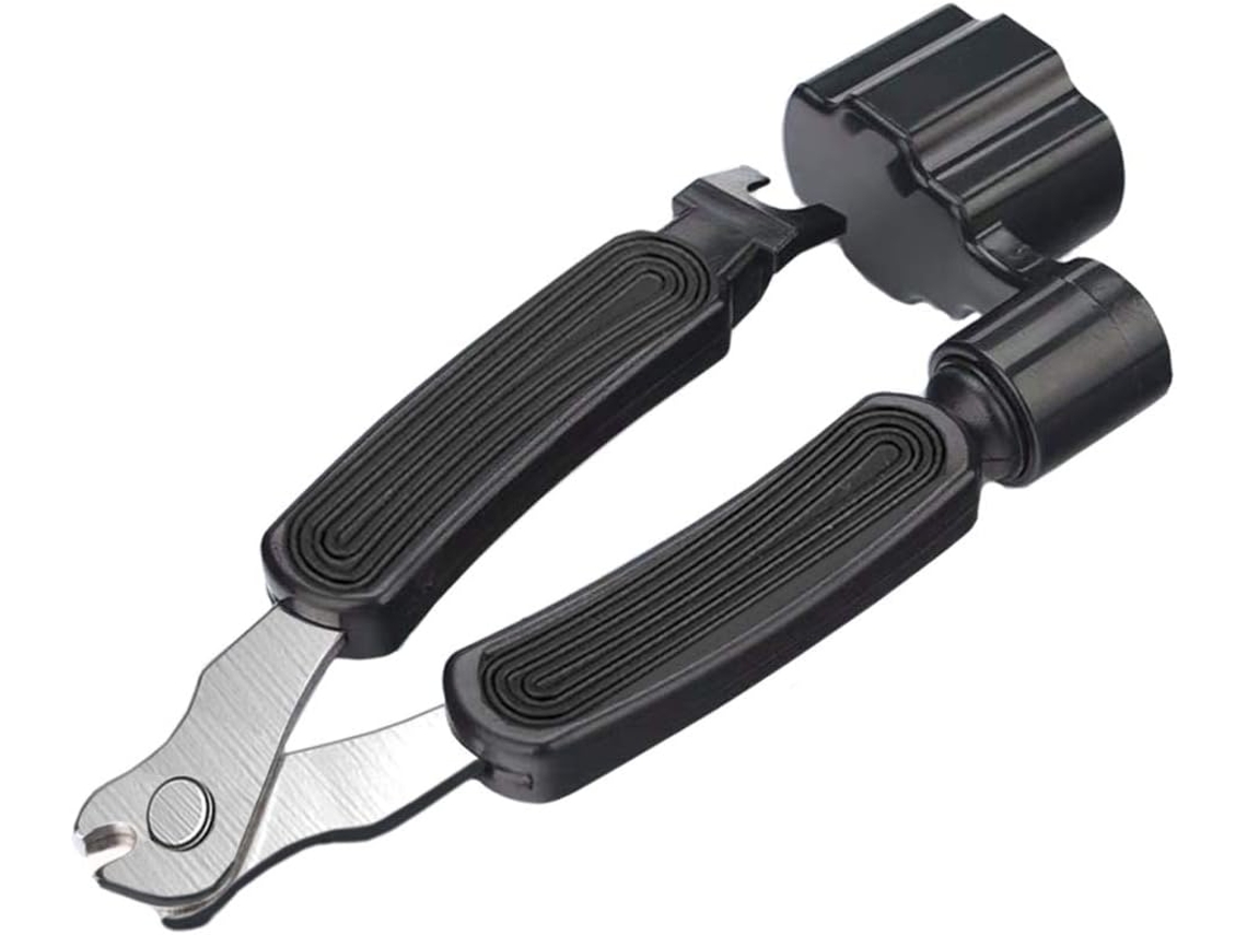 Trocador de Cordas de Guitarra, Ferramenta 3 em 1 para Reparar e Trocar Cordas de Guitarra, 1 Peça AQUAFORGE