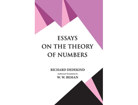 Livro Essays On The Theory Of Numbers De Richard Dedekind (inglês)