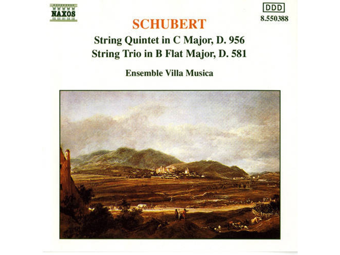CD Schubert-String Quintet/String Trio
