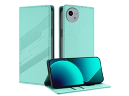 Capa De Celular Retrô De Couro Com Carteira Multifuncional Em Relevo
