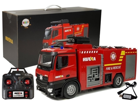 Corpo De Bombeiros Com Comando Remoto 114 2.4ghz Modelo 1562 Huina