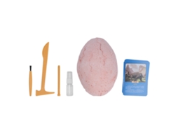 Kit De Escavação De Ovos De Dinossauro Para Crianças Com Modelos Luminosos E Cartões Informativos Ecológico