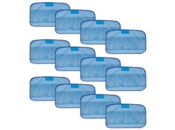 12 pacotes de panos molhados para Braava, panos de limpeza pro laváveis de substituição para Irobot Braava 380T 320 Mint 4200 5200