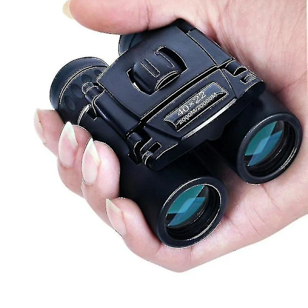Binóculos Potentes 40x22 Hd com Alcance de 2000m, Mini Telescópio Dobrável Bak4 Fmc, para Caça, Esportes, Camping e Viagens Ao Ar Livre BRILVIBERA