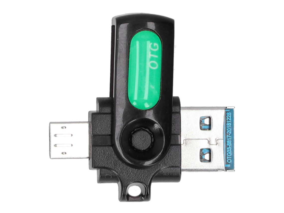 Aetheria adaptador Otg Portátil para Android V8 Interface Usb2.0/3.0/usb Pd Verde