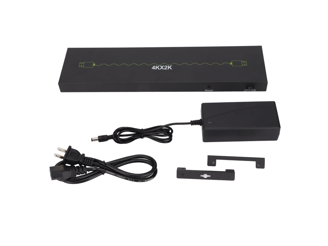 Divisor HDMI 4K 1x10 Out Estável Confiável com Plug US | S/MARCA
