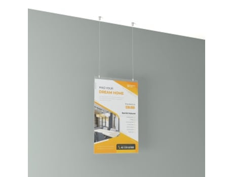 Kit De Suspensão Vertical A0 Estudioplast (84x119cm)