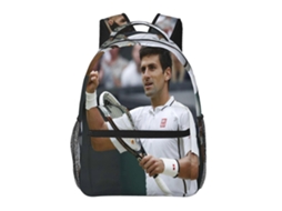 Mochila Novak Djokovic F220 Para Escola E Trabalho, Leve E Impermeável, Mochila Elegante Para Estudantes E Adultos C220