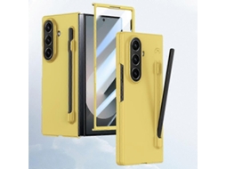 Capa De Celular Em Policarbonato Com Toque Aveludado E Caneta/estojo Para Samsung Galaxy Z Fold7 5g.
