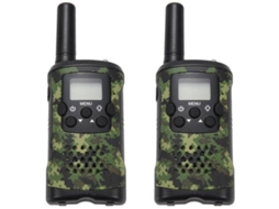 2 Walkie Talkies Infantis 400,470 MHz, Rádio 6 K AQUAFORGE