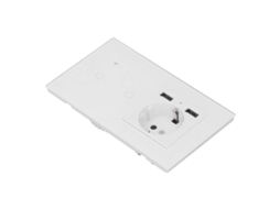 Interruptor Inteligente Wifi Com Tomada E 2 Usb