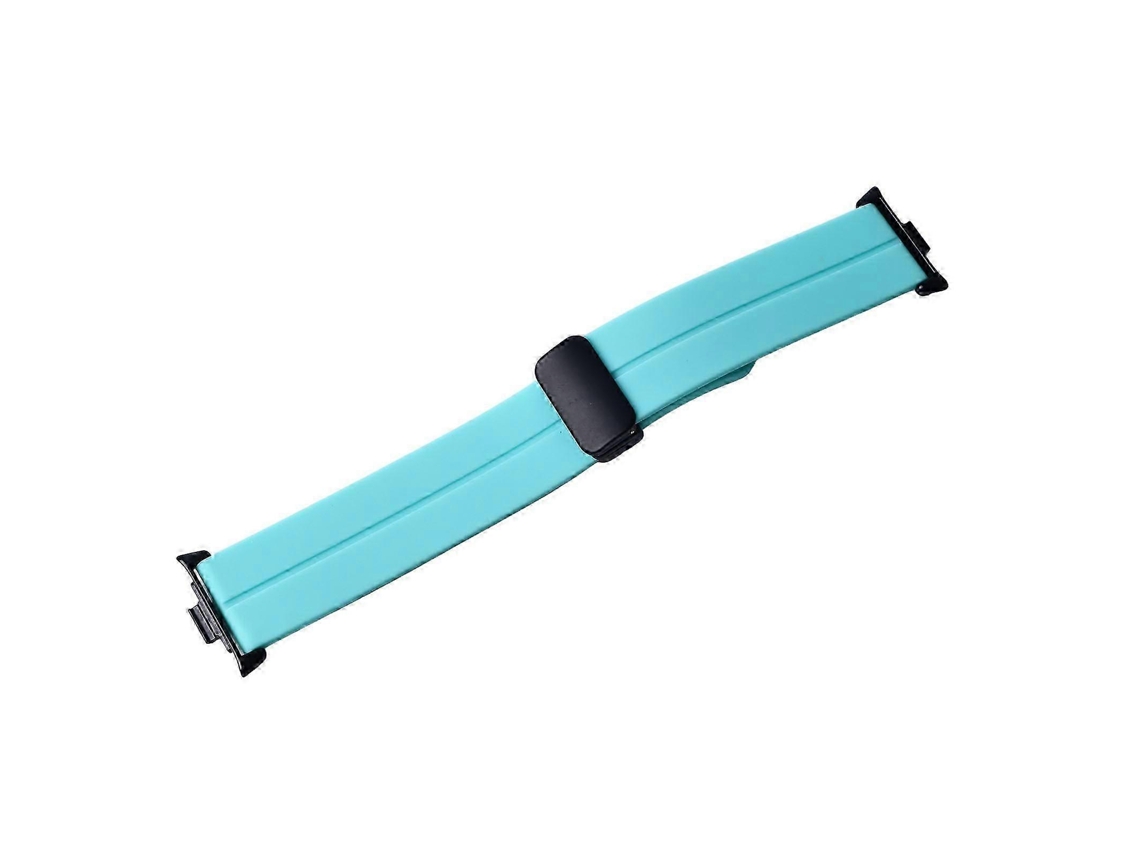 Pulseira Magnética De Silicone, Dobrável, Flexível E À Prova Dágua Para Mi Band 8 Pro, Verde Menta Olysi Shop