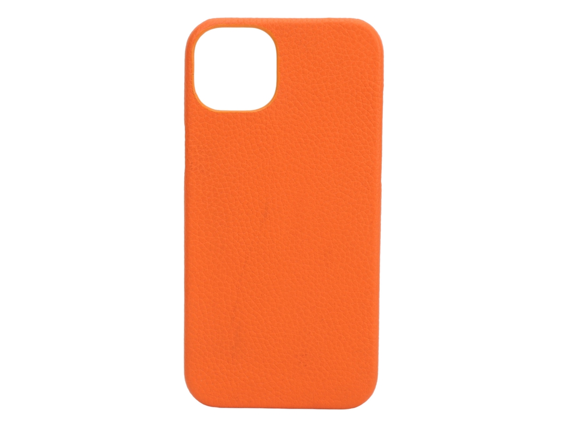 Capa de Couro LAXISCREED para Iphone14pro Laranja
