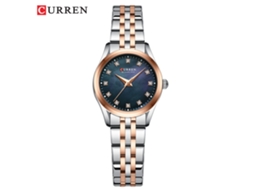 Relógio Feminino Moderno, Relógio De Pulso De Quartzo À Prova D'água Com Pulseira De Aço.