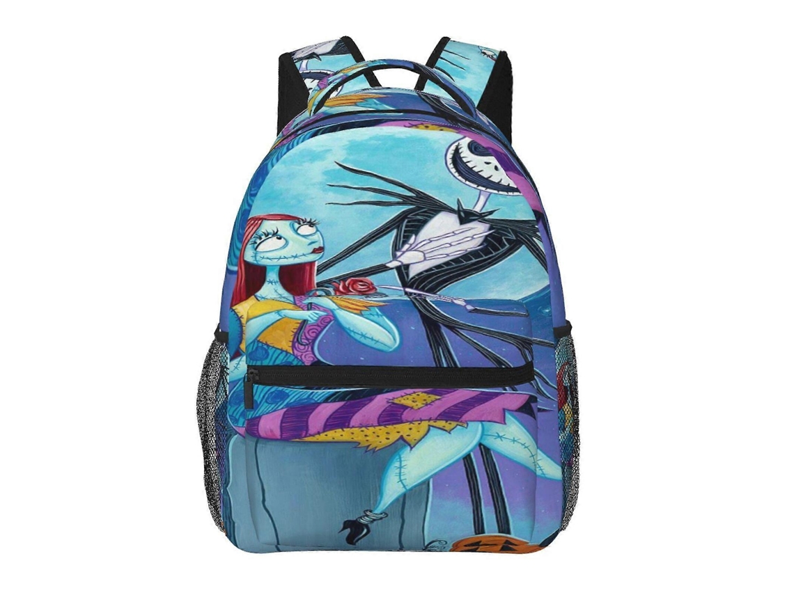Mochila O Estranho Mundo De Jack A151, Leve E Durável, À Prova Dágua E Com Alça De Ombro Ajustável. Olysi Shop