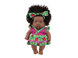 Boneca Africana Negra De 20 Cm, Boneca Fofa Tie-dye, Boneca De Conforto, Brinquedo Infantil