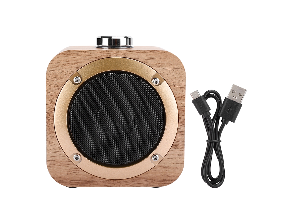 Coluna Bluetooth Portátil Dual Speaker Com Microfone