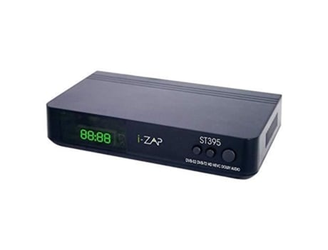 Combo de decodificador I-Zap St395 satélite S2 terrestre T2 ICAN