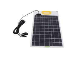 Laxiscreed Painel Solar Portátil 100w De Alta Eficiência Para Carregamento Fácil E Transporte Em Dc 12v/24v