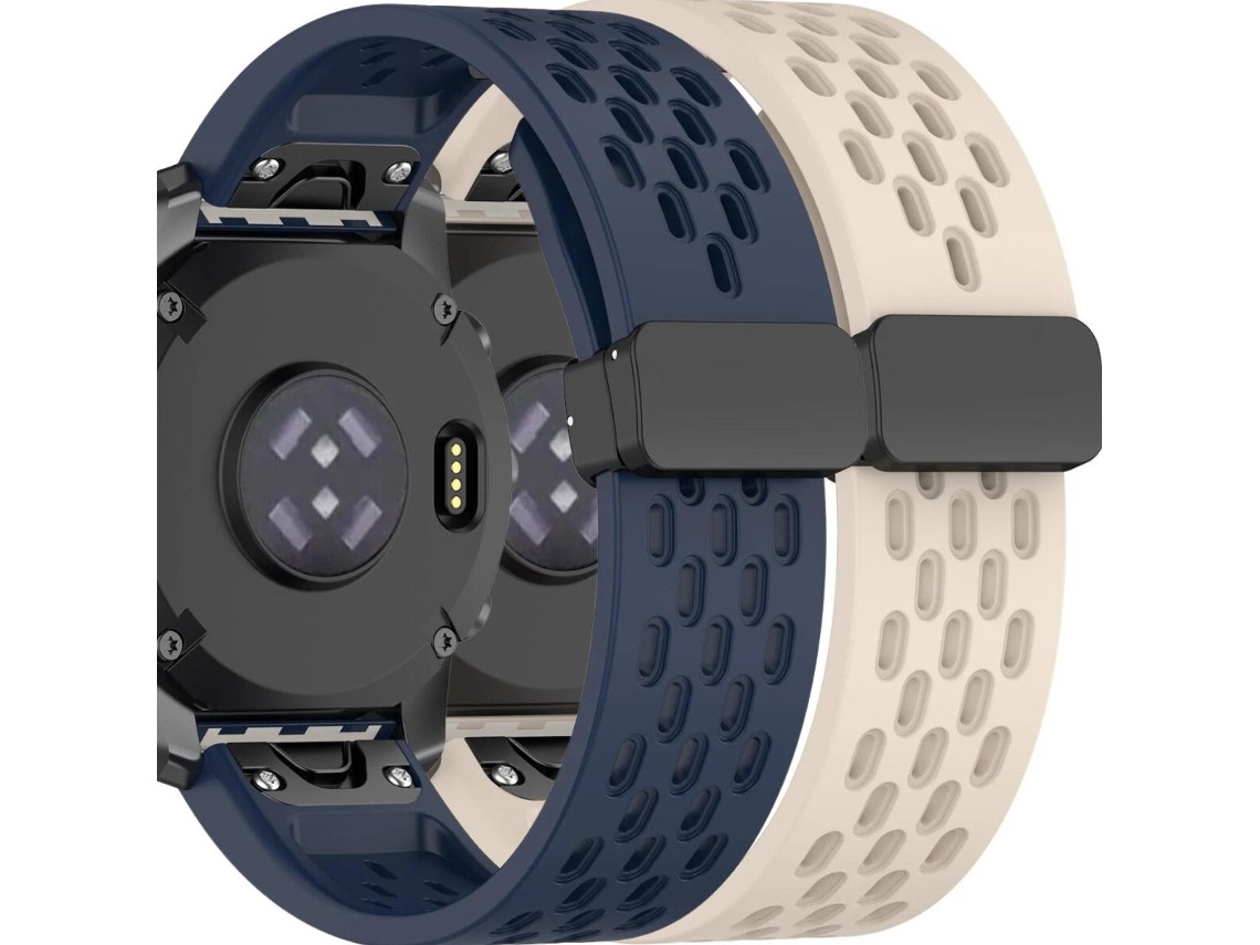 Pacote com 2 pulseiras ORYSIN Snapflow para Garmin Fenix 6 Pro