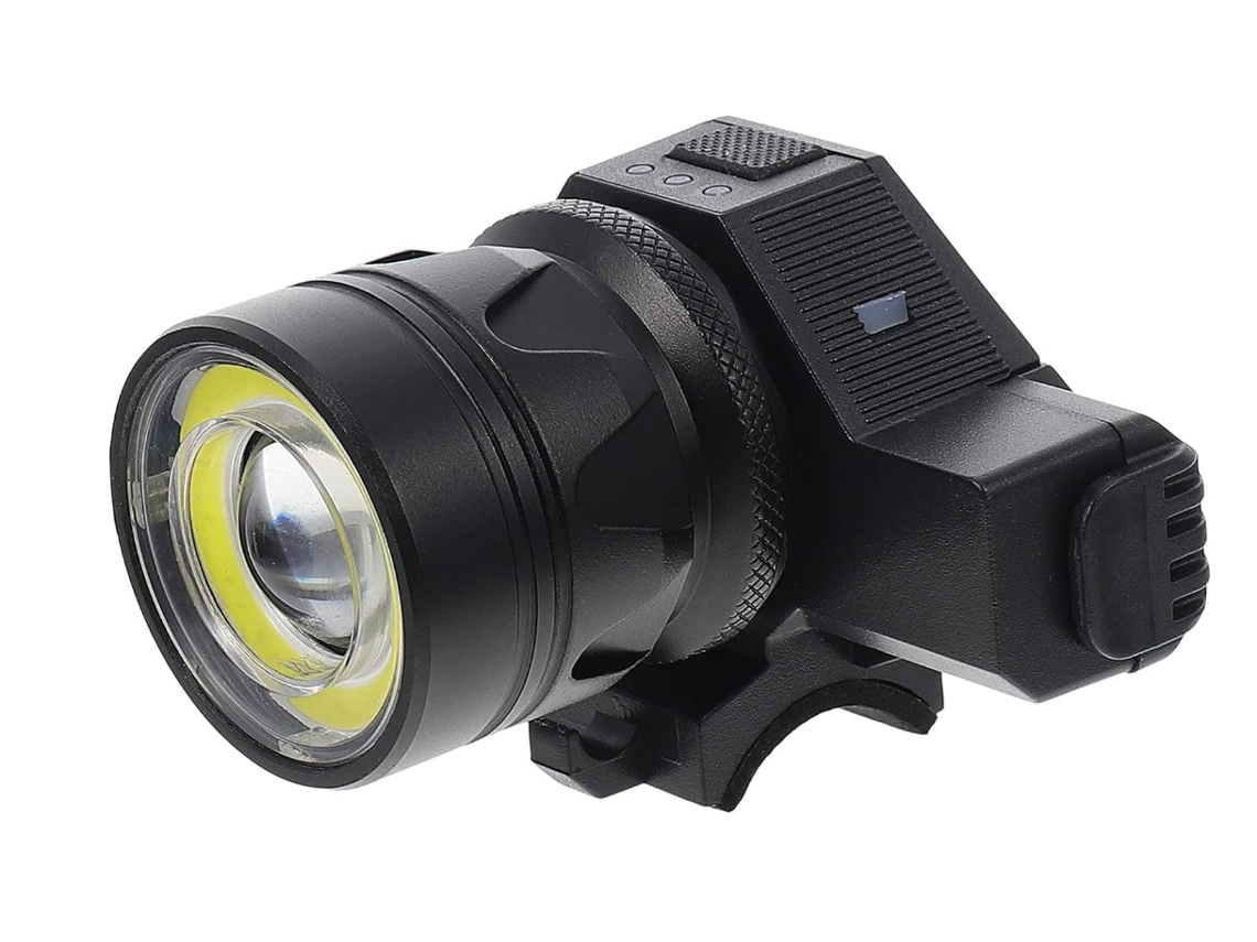 Farol Bicicleta Noturna Mtb Preto Yizhood