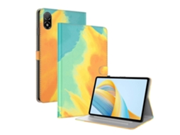 Capa de couro com padrão aquarela para tablet Honor Pad V8 Pro Webake