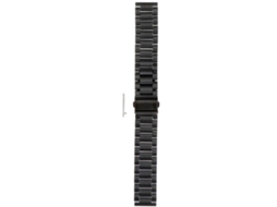 Pulseira De Substituição Elegante De Aço Inoxidável Compatível Com Garmin Venu Preta Olysi Shop
