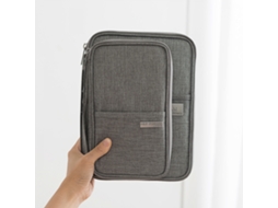Planejador De Viagens Em Família, Porta, Passaportes, Documentos, Cartão Rfid, Bilhetes E Bolsa