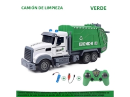 Caminhão Basculante De Brinquedo Com Controle Remoto (nariz Comprido), Luzes E Efeitos Sonoros, Escala 1:14 (pilhas Não Incluídas).
