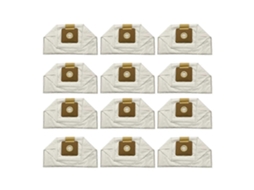 Saco Para Pó Karcher 12pcs, Compatível Com Vc2, 12 Unidades
