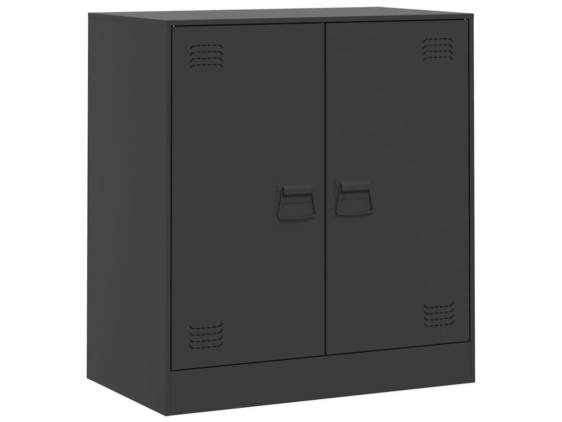 Aparador 67x39x73 Cm Aço Preto MAISON EXCLUSIVE