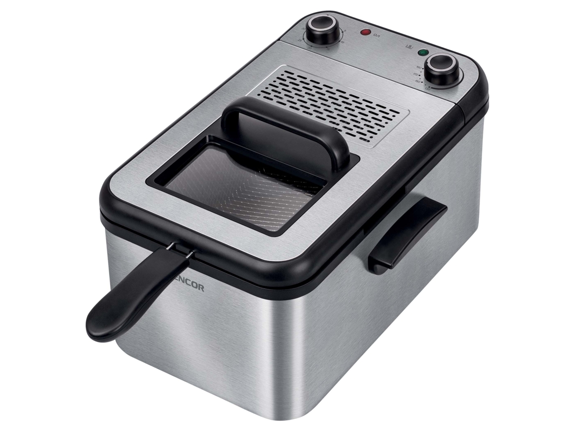 Fritadeira com Óleo SENCOR Sfr 7200Ss Individual (3.2 L - Inox)