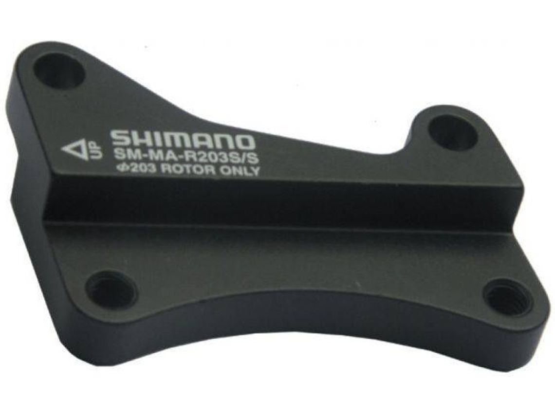 Adaptador do Travão de Disco Traseiro SHIMANO Ma-R203S Pour Br-M 203 Mm (Preto-203 mm)