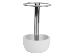 Suporte Para Escova De Dentes De Aço Inoxidável, Prateleira De Armazenamento Antiperfurante, Acessórios Para Banheiro, Branco Aquaforge