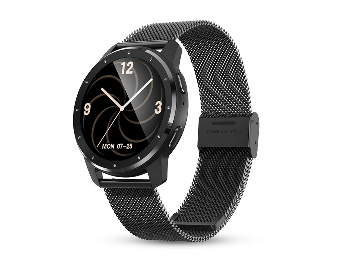 Smartwatch, Monitoramento Cardíaco por Som, Relógio Esportivo Saudável, Preto Bestvite