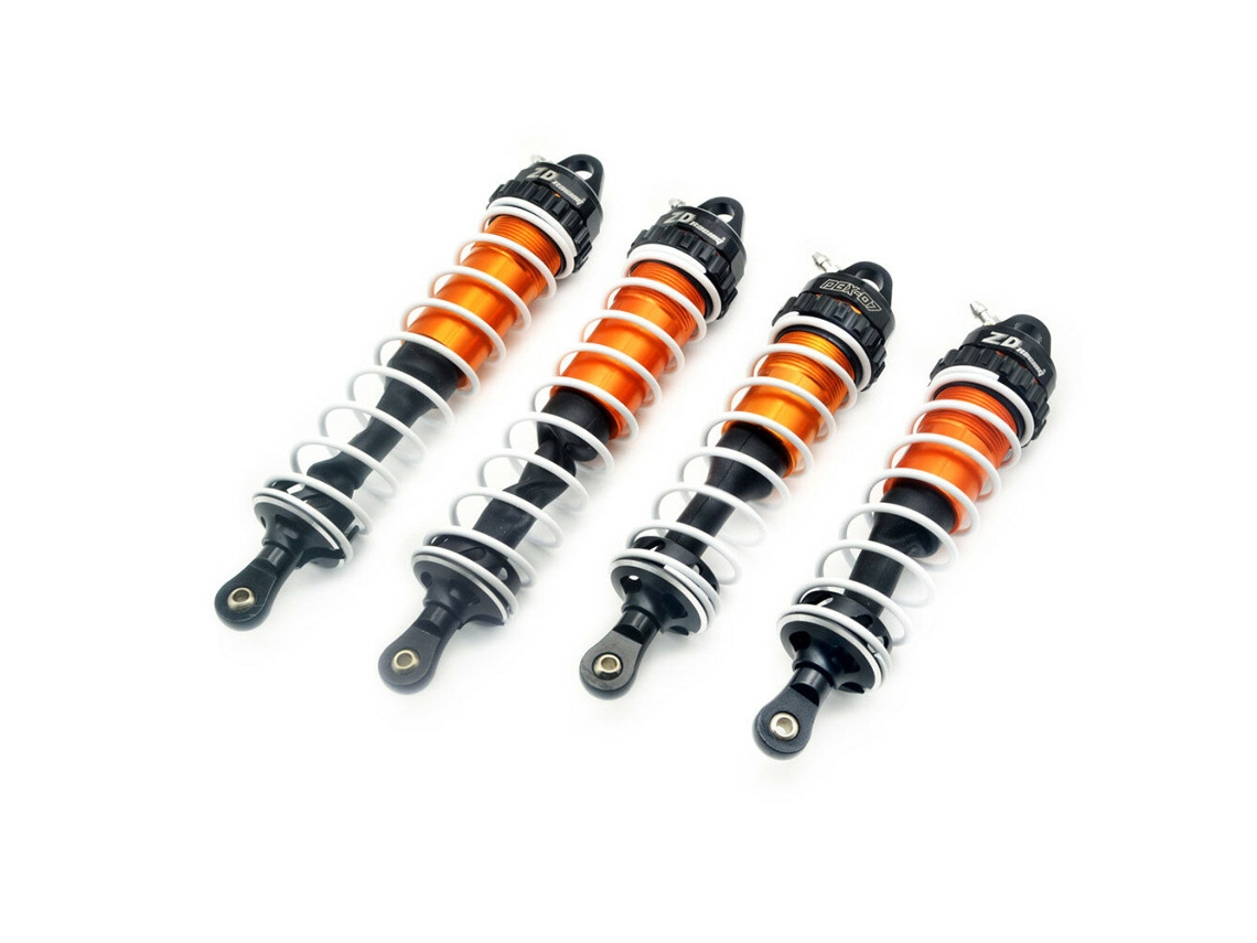 Amortecedor Traseiro a Óleo Zd Racing Dbx 07 1/7 em Metal com Anel de Ajuste 8659 Peças de Reposição para Modelos de Carros Rc MDUG